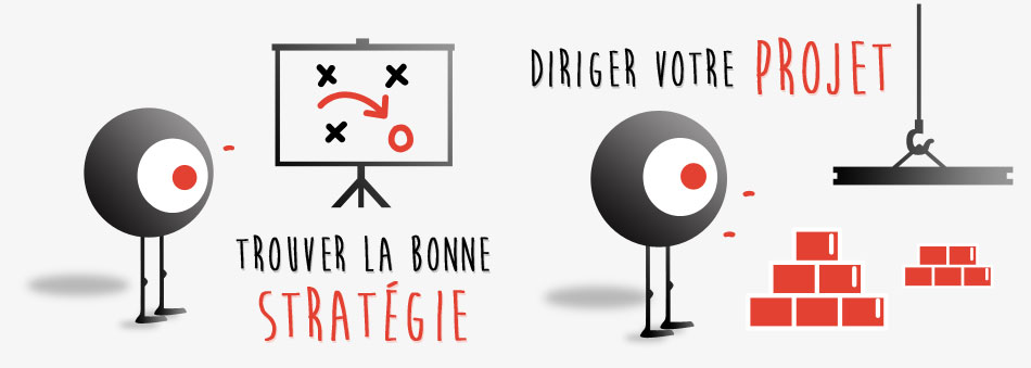 Trouver la bonne stratégie, diriger votre projet